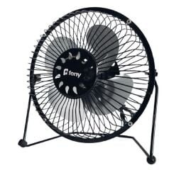 Feny FN-F87 Metal 360 Derece Dönebilen 6'' Mini Masaüstü Fan