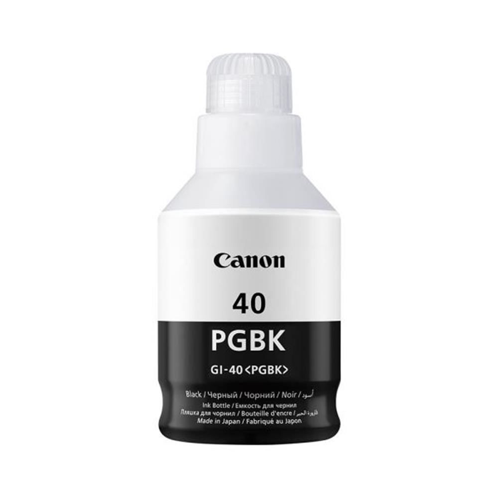 Canon GI-40PGBK Siyah (Black) Şişe Mürekkep 170ml (3385C001)