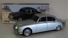 EVERTON RT-1958 Gümüş Arabalı Bluetooth FM-USB-TF-AUX Şarjlı Nostaljik Radyo