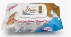 Smile 90'lı Islak Bebek Havlusu (Alcohol & Paraben Free)