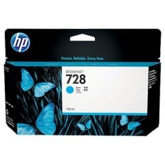 HP 728 130-ml Cyan (Mavi) DesignJet Plotter Mürekkep Kartuşu (F9J67A)