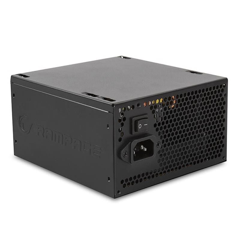 Rampage RMP‑500‑80P 500W 80 Plus Bronze Sertifikalı 120 mm Fan Aktif PFC ATX PSU (Power Unit)