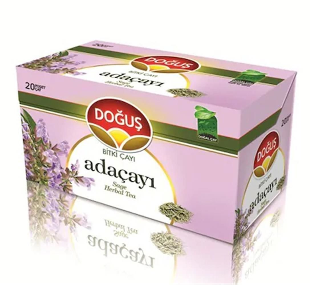 Doğuş Adaçayı Süzen Poşet Çay 20 Adet x 1,3 g (26 g)