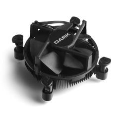 Dark DKCCL171 Intel LGA 1700 Uyumlu Bakır Destekli 92 mm PWM Fanlı Hava Soğutmalı İşlemci Soğutucu – Tek Fan, 35 CFM, 2400 RPM, Hidrolik Rulman, 160 g, Siyah