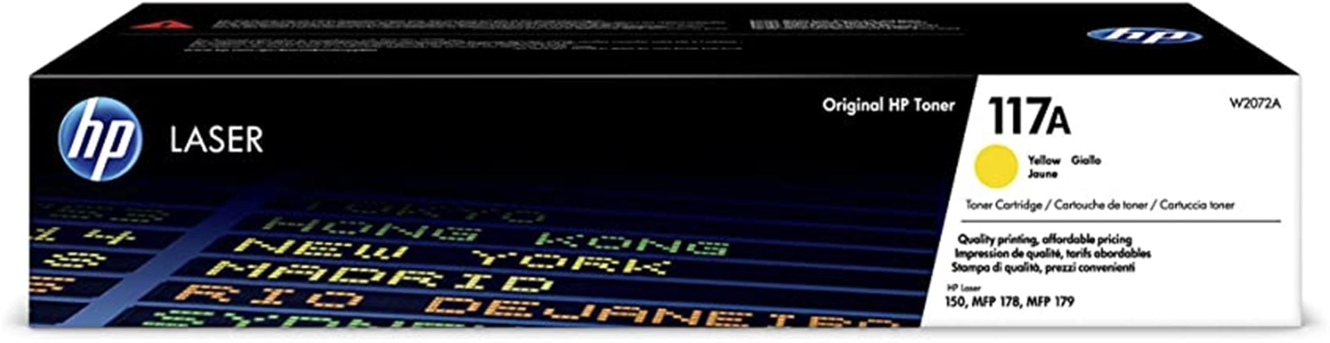 HP 117A Yellow (Sarı) 700 Sayfa Orijinal LaserJet Toner (W2072A)