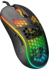 Everest SM-G66 X-HOLE Usb Siyah 7D Optik 8000dpi LED Işıklı Gaming Oyuncu Mouse