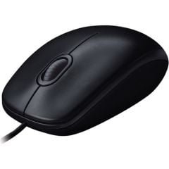 Logitech M100 Kablolu Optik Mouse - Siyah (910-006652)