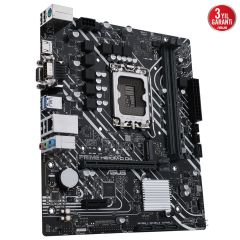 ASUS Prime H610M‑D D4 12. Nesil Intel H610 Soket LGA‑1700 DDR4 3200MHz 64GB micro‑ATX Anakart