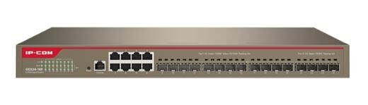 IP‑COM G5324‑16F 16×1 Gbps SFP + 8×10/100/1000 Mbps RJ45 Layer‑3 Cloud‑Managed Rack‑Mount Backbone Switch • 48 Gbps Switching • 16 K MAC • 12 Mb Buffer • VLAN/STP/Routing/ACL • ProFi Cloud & CLI/SNMP Yönetim