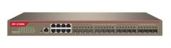 IP‑COM G5324‑16F 16×1 Gbps SFP + 8×10/100/1000 Mbps RJ45 Layer‑3 Cloud‑Managed Rack‑Mount Backbone Switch • 48 Gbps Switching • 16 K MAC • 12 Mb Buffer • VLAN/STP/Routing/ACL • ProFi Cloud & CLI/SNMP Yönetim