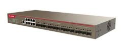 IP‑COM G5324‑16F 16×1 Gbps SFP + 8×10/100/1000 Mbps RJ45 Layer‑3 Cloud‑Managed Rack‑Mount Backbone Switch • 48 Gbps Switching • 16 K MAC • 12 Mb Buffer • VLAN/STP/Routing/ACL • ProFi Cloud & CLI/SNMP Yönetim
