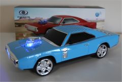 EVERTON RT-1959 Mavi Arabalı Bluetooth FM-USB-TF-AUX Şarjlı Nostaljik Radyo