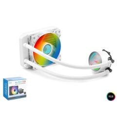 Nodar ND2501 120mm PWM ARGB Beyaz Sıvı Soğutma Yedek Fanı (Yüksek Basınçlı)