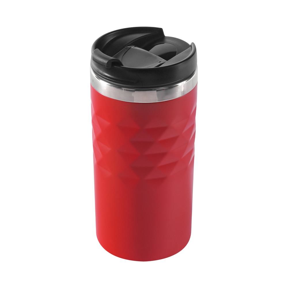 S-link SL-TM03 Kırmızı 300ML İç 304 Dış 201 Paslanmaz Çelik Kupa-Bardak