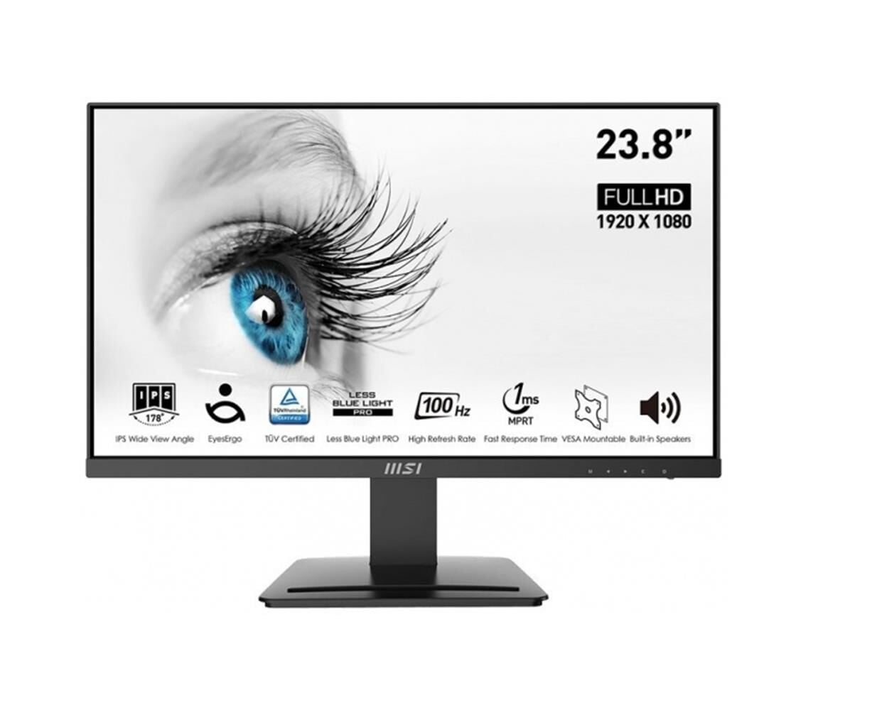 MSI PRO MP243X 23.8'' 1ms 100Hz Full HD IPS Panel Anti-Glare İş ve Ofis Monitörü