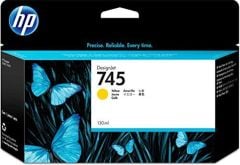 HP 745 Yellow (Sarı) 130ml Orijinal Plotter Mürekkep Kartuşu - F9J96A
