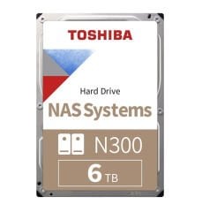 Toshiba N300 6TB 7200RPM 512MB Cache SATA 3.0 3.5'' NAS Dahili Harddisk (MN10ADA600S)