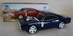 EVERTON RT-1959 Dark Blue Arabalı Bluetooth FM-USB-TF-AUX Şarjlı Nostaljik Radyo