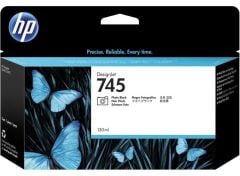 HP 745 Photo Black (Foto Siyah) 130ml Orijinal Plotter Mürekkep Kartuşu - F9J98A