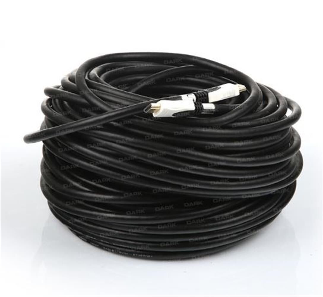 Dark DK-HD-CV20L3000 30 Metre HDMI 2.0 Kablo - 4K 60Hz, 18Gbps, Altın Uçlu