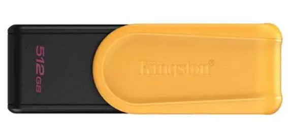 Kingston DataTraveler Exodia DTXG2-512GB 512GB USB 3.2 Gen 1 Taşınabilir Flash Bellek Siyah-Mor