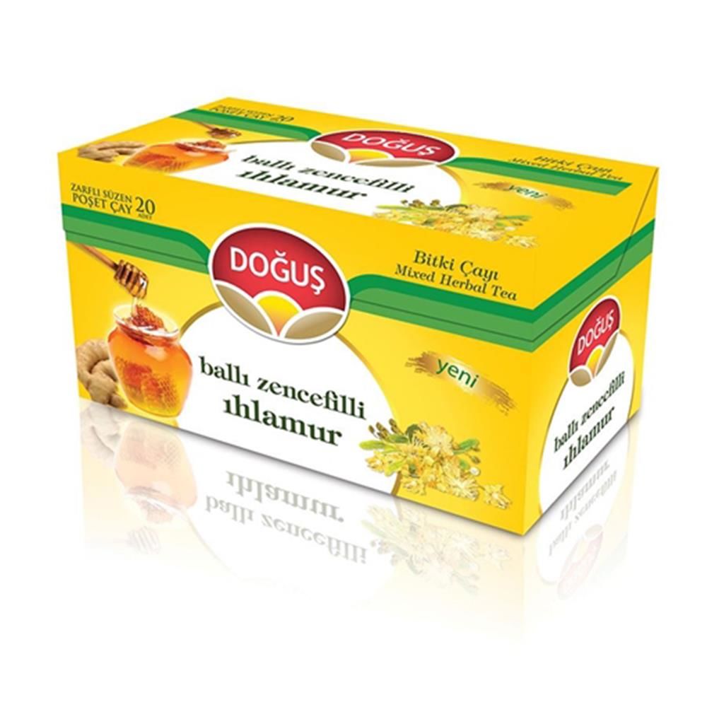 Doğuş Ihlamur Süzen Poşet Çay 20 Adet x 1,6 g (32 g)