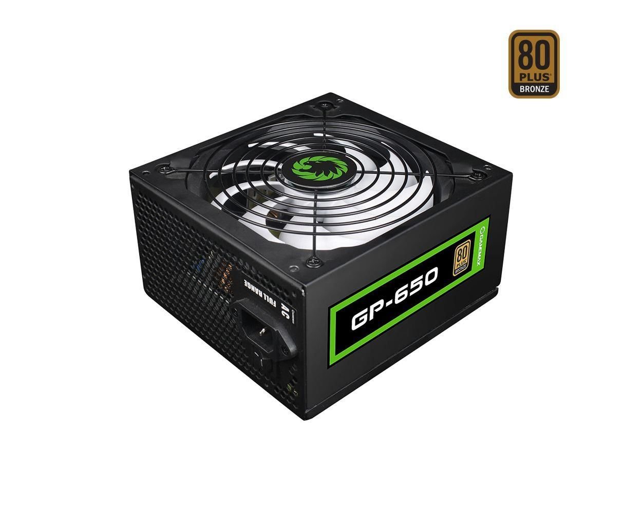 GAMEMAX GP-650 650W 80 Plus Bronze 14cm Fanlı ATX Güç Kaynağı