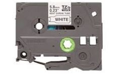 Brother P-Touch HSe-231 12 mm Beyaz Üzeri Siyah Isı ile Daralan Laminasyonlu Etiket