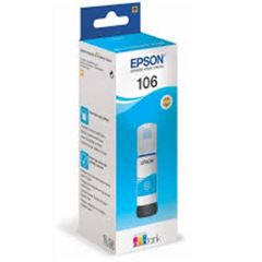 Epson 106 Cyan (Mavi) EcoTank Orijinal Mürekkep Şişesi (T00R240)