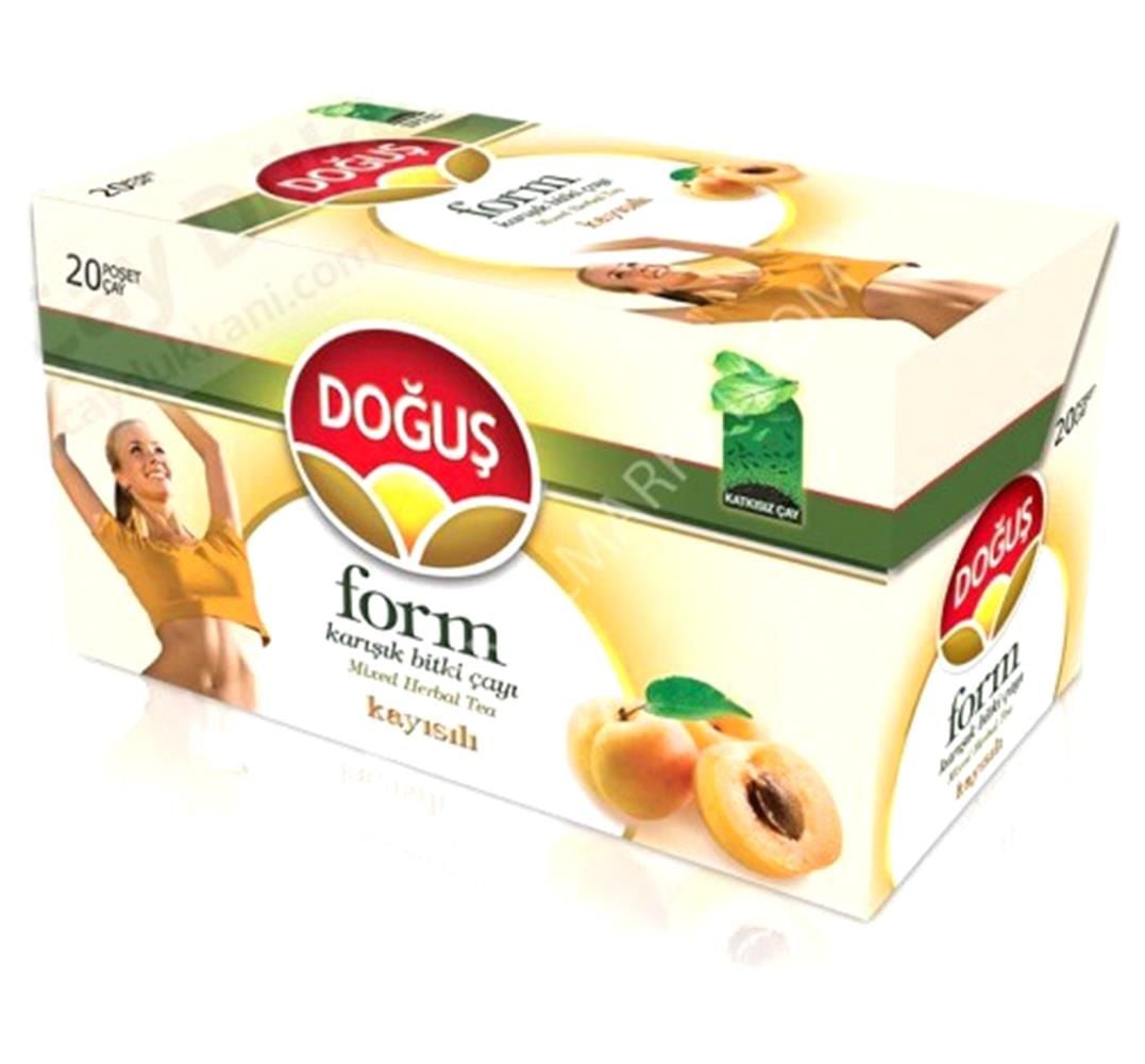 Doğuş Form Kayısılı Bitki Karışımlı Çay 25 Adet x 2 g (50 g)