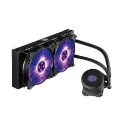 MSI MAG CORELIQUID 240R V2 240 mm AIO ARGB CPU Sıvı Soğutucu – 2×120 mm ARGB PWM Fan, 270° Döndürülebilir Blok Kapak, LGA/AM4/AM5 Destekli, Alüminyum Radyatör