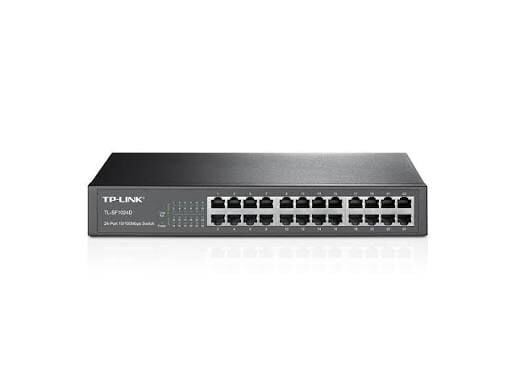 TP-LINK TL-SF1024D 24PORT 10/100 YÖNETİLEMEZ SWITCH