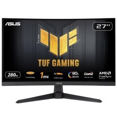ASUS 27'' TUF Gaming VG27VQM1B 1920x1080 FHD 280Hz 1ms Adaptive-Sync Fast VA Kavisli Gaming Monitör