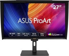 Asus 27'' ProArt PA27UCGE 4K IPS 3840x2160 1ms 160Hz DP HDMI USB-C Hoparlör VESA 3YIL Pivot Monitör