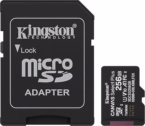 256GB MICROSD CANVAS SELECT PLUS A1 SDCS3/256GB