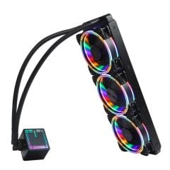Dark DKCCW360 AquaForce W360 360 mm Fixed RGB LEDli Intel&AMD Uyumlu 3×120 mm PWM Fanlı 393×120×27 mm Radyatörlü Bakır Tabanlı Sıvı Soğutma Sistemi