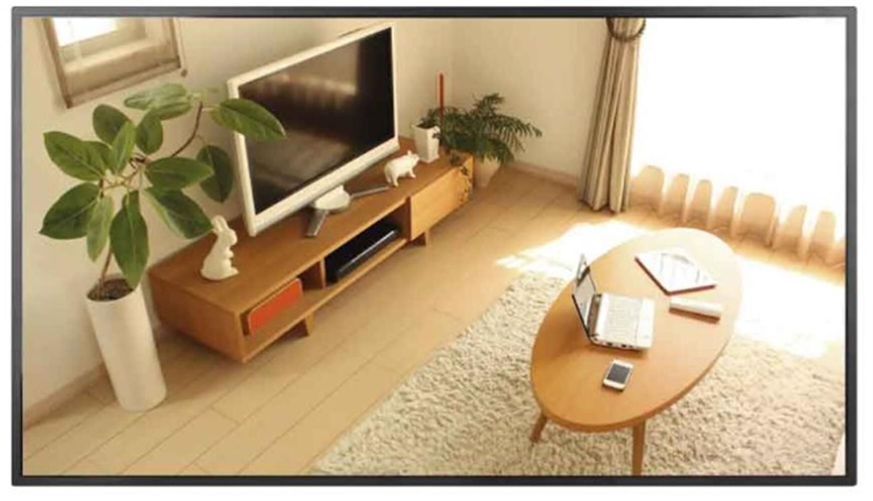 Hikvision DS-D6055UN-B 55'' 4K Ultra HD Endüstriyel Bilgi Ekranı (Digital Signage)