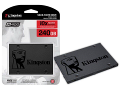 Kingston A400 240GB 2.5'' SATA 3 SSD SA400S37/240G 500MB/s Okuma 350MB/s Yazma Hızlı Sistem Disk
