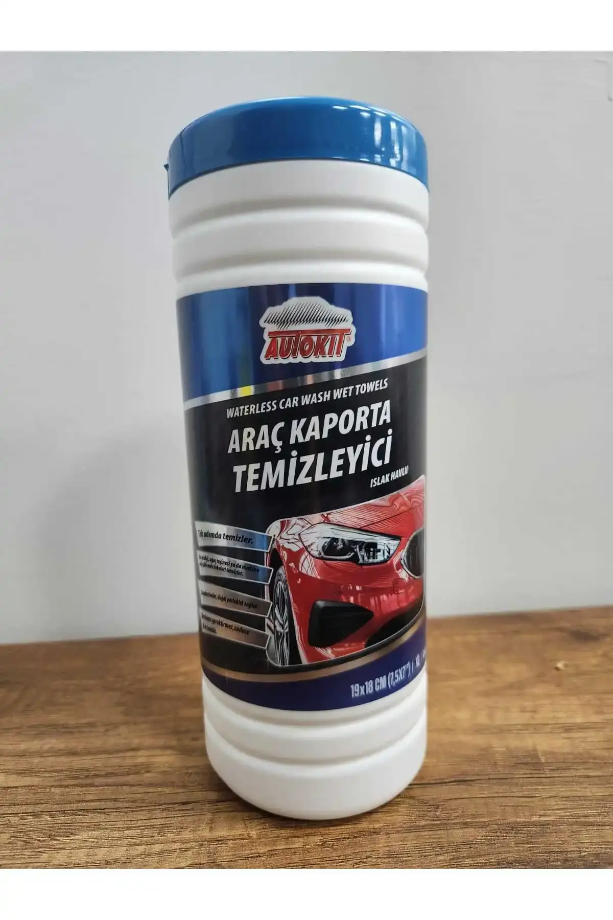 AUTOKIT KAPORTA TEMİZ  ISLAK HAVLU 50Lİ FA2-1302