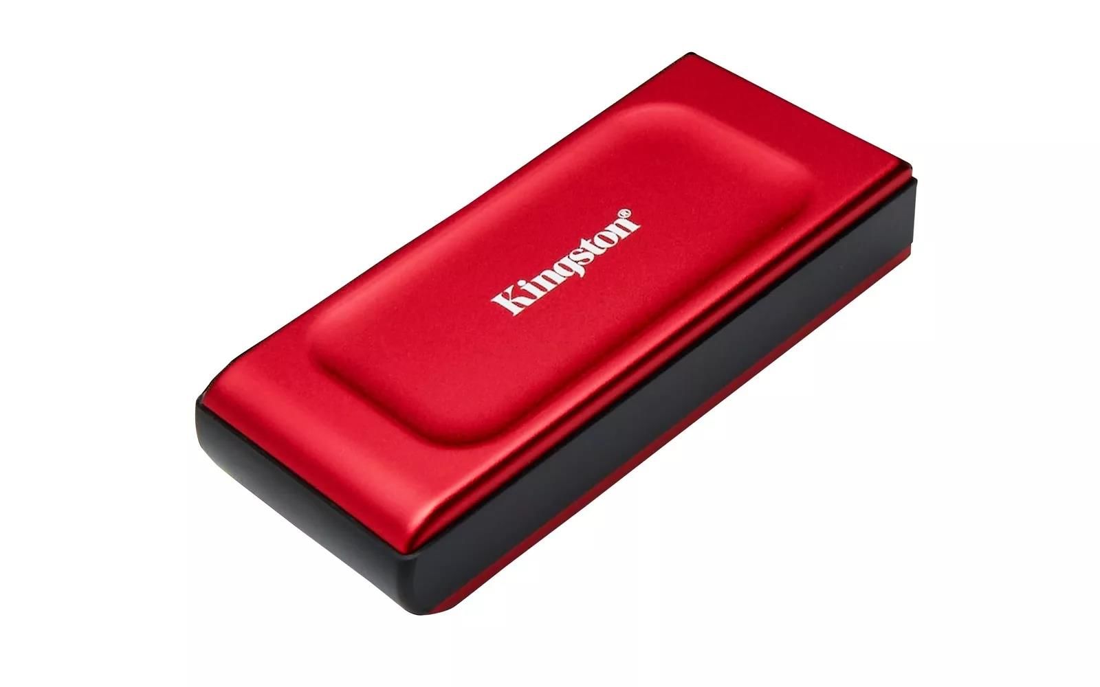 Kingston XS1000R‑2000G 2 TB USB 3.2 Gen 2 1 050 MB/s (Okuma) 1 000 MB/s (Yazma) 69.54×32.58×13.5 mm 28.7 g Kırmızı Taşınabilir SSD