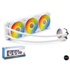 Nodar ND2506 360mm ARGB LED Beyaz Sıvı Soğutma Sistemi