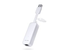 TP‑Link UE300 USB 3.0 – Gigabit Ethernet (10/100/1000 Mbps) Adaptör, RTL8153 Çipset, Compact Katlanabilir Tasarım, Windows/Mac/Linux/Chrome OS Uyumlu