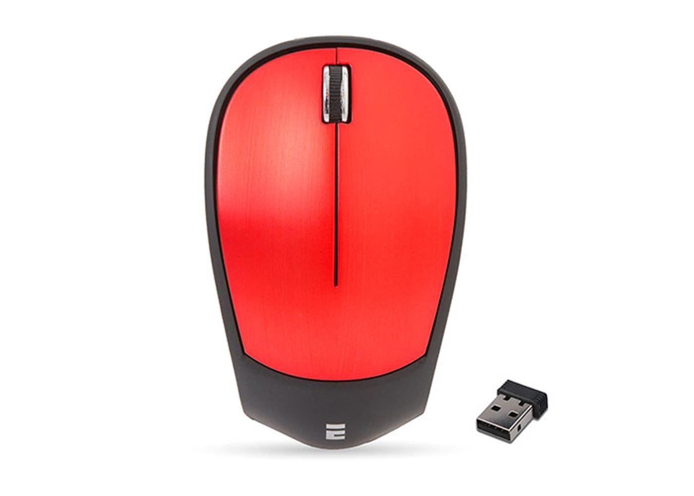 Everest SM-340 1200 DPI 2.4GHz Kablosuz 3D Optik Mouse - Kırmızı