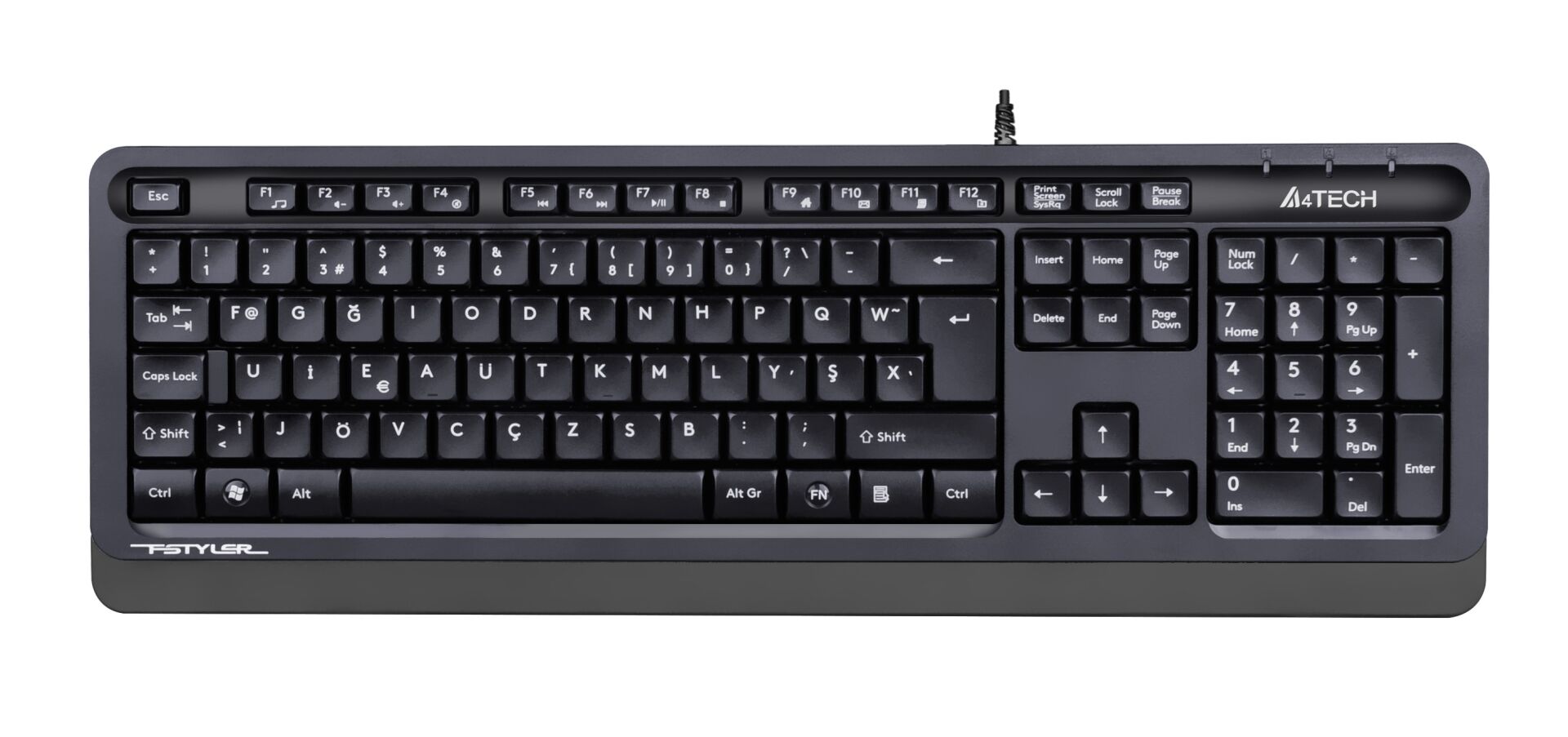 A4 TECH FK10 F USB GRİ TR FN-MULTİMEDYA