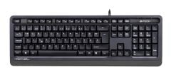 A4 Tech Fstyler FK10 Kablolu USB Multimedya Klavye - Gri (TR)