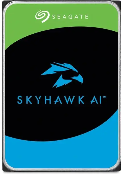 16 TB SEAGATE 3.5 SKYHAWK AI SATA 512MB 7/24 GUVENLIK ST16000VE004 (5 YIL RESMI DISTI GARANTILI)