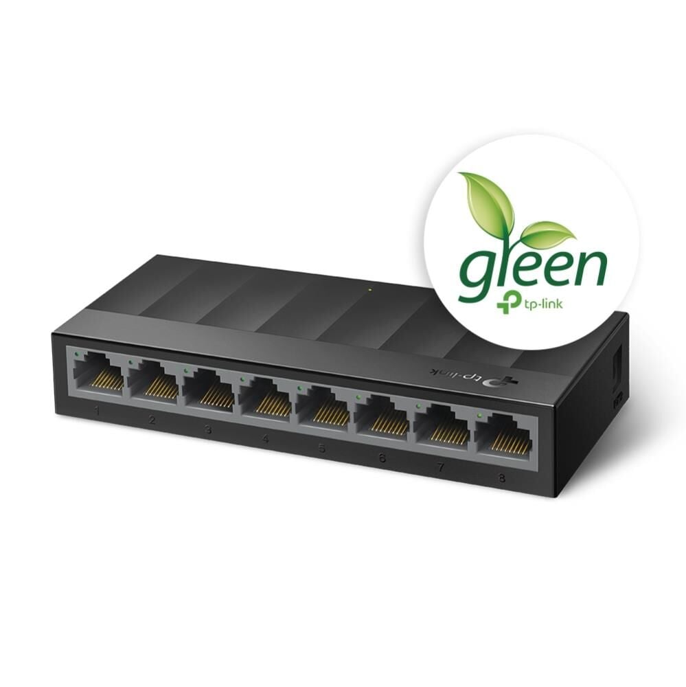 TP-LINK LS1008G 8 Port 10/100/1000 Mbps Gigabit Plastik Kasa Switch