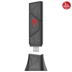 ASUS ROG USB-BE92 Tri-Band Wi-Fi 7 USB 3.0 Adaptör, 5400Mbps