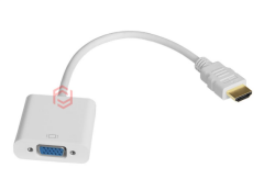 Frisby FA-6634HV Mini HDMI Erkek - VGA Dişi Görüntü Aktarım Dönüştürücü Adaptör 1080p Full HD Destekli
