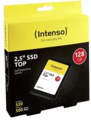 Intenso 128GB 2.5'' SATA SSD – 520MB/s Okuma / 500MB/s Yazma